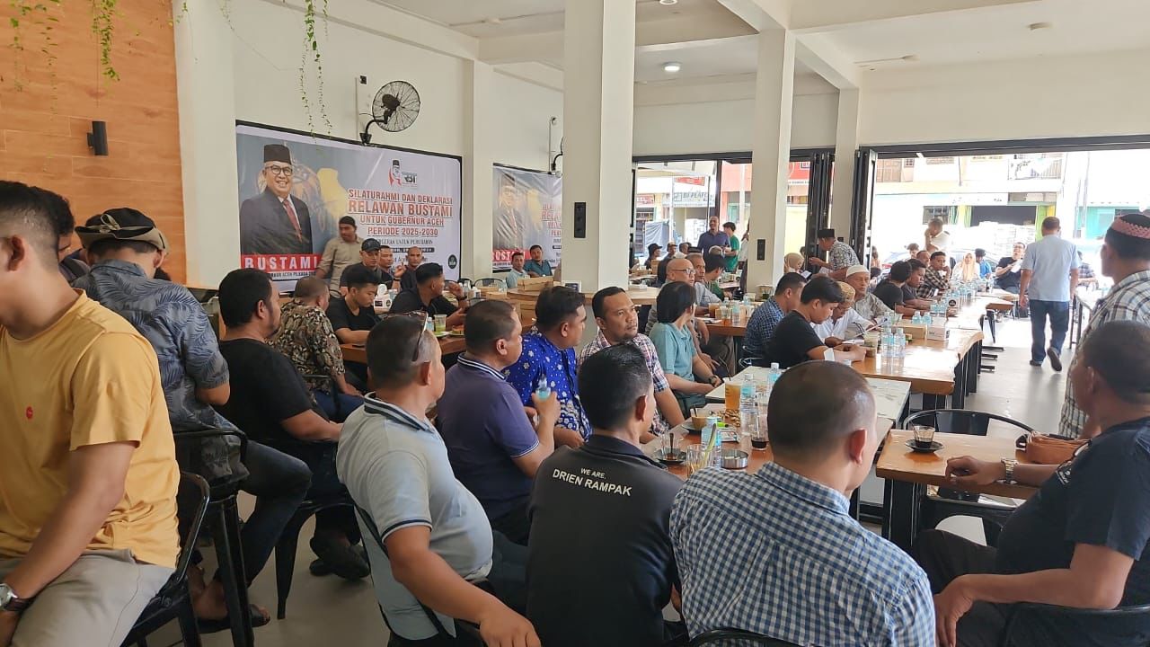 Ratusan Masyarakat Aceh Barat Deklarasi Dukung Bustami Maju Di Pilkada 2024