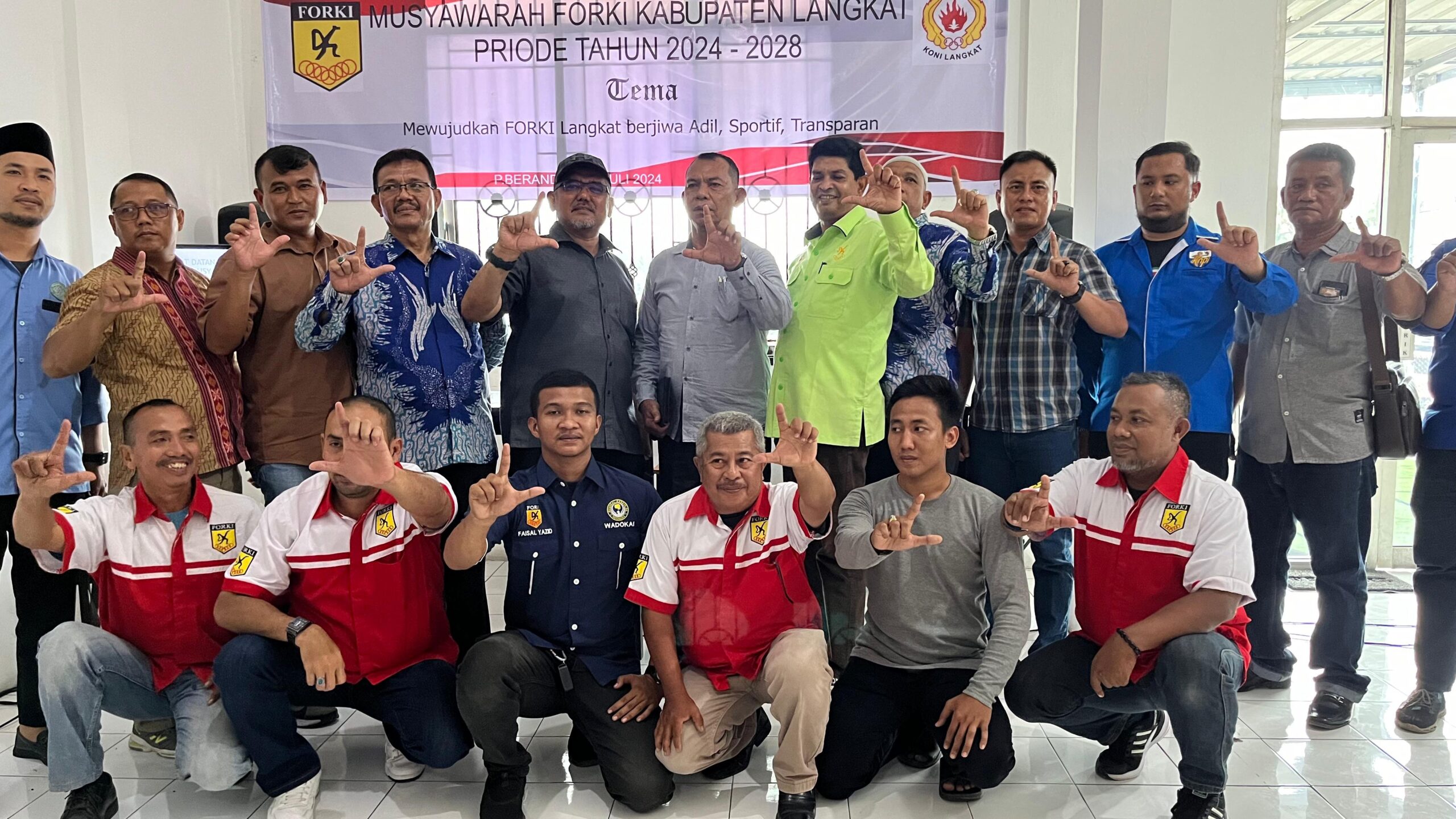 H. Syahrun Hakim Pimpin Lagi FORKI Langkat