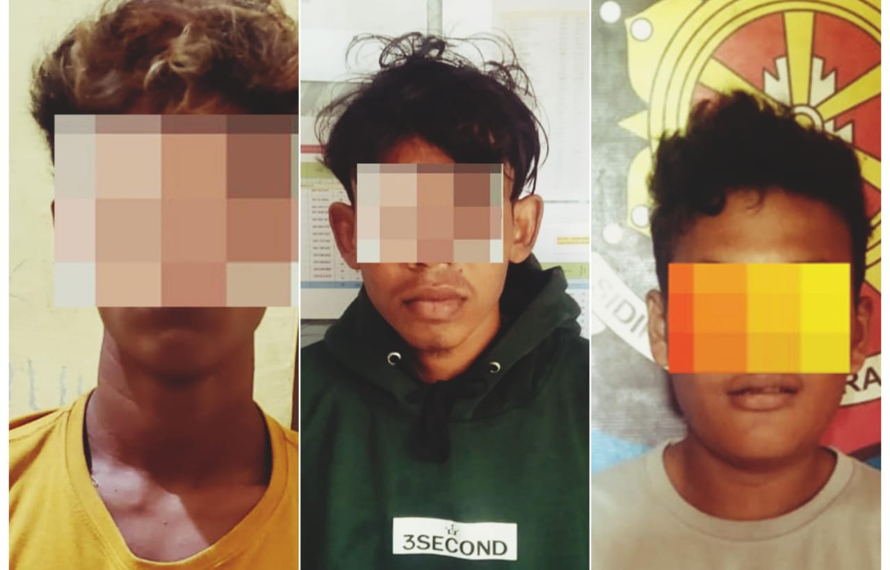 Diduga Merampok, Tiga Pria Diamankan