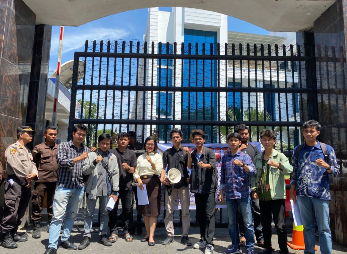 GEMPAR Demo Di Kejatisu, Desak Panggil Dan Periksa Kadis Oknum Kesehatan Labusel