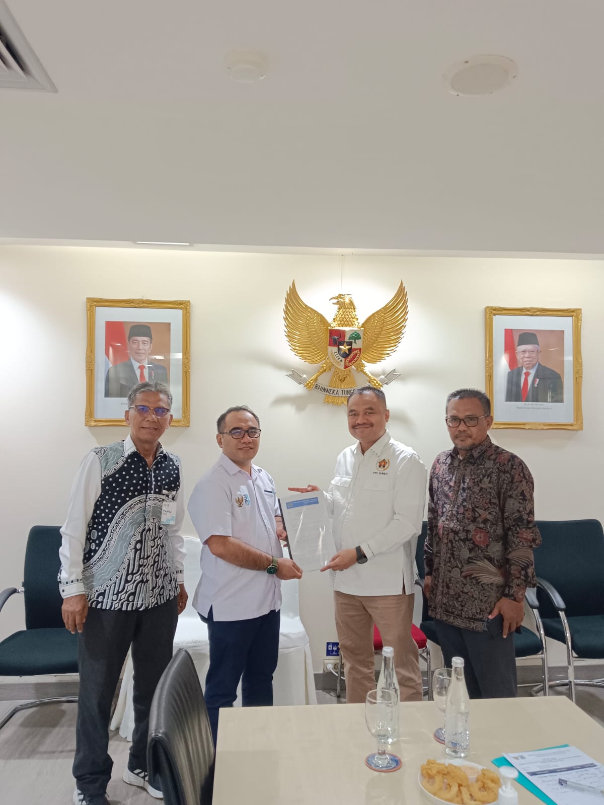 Kantor BUMN Segera Proses Pelepasan AsetTanah Eks PTPN-2 Untuk Perumahan PWI SU