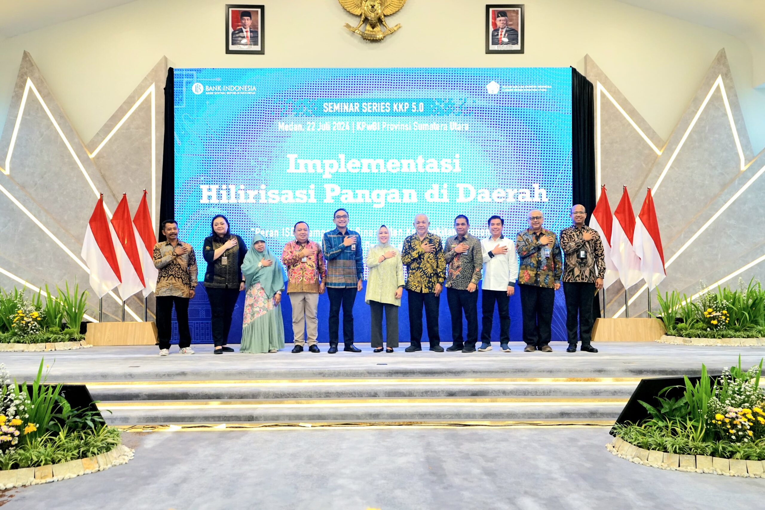 BI Bersama ISEI Selenggarakan Seminar Series KKP: Implementasi Hilirisasi Pangan Di Daerah