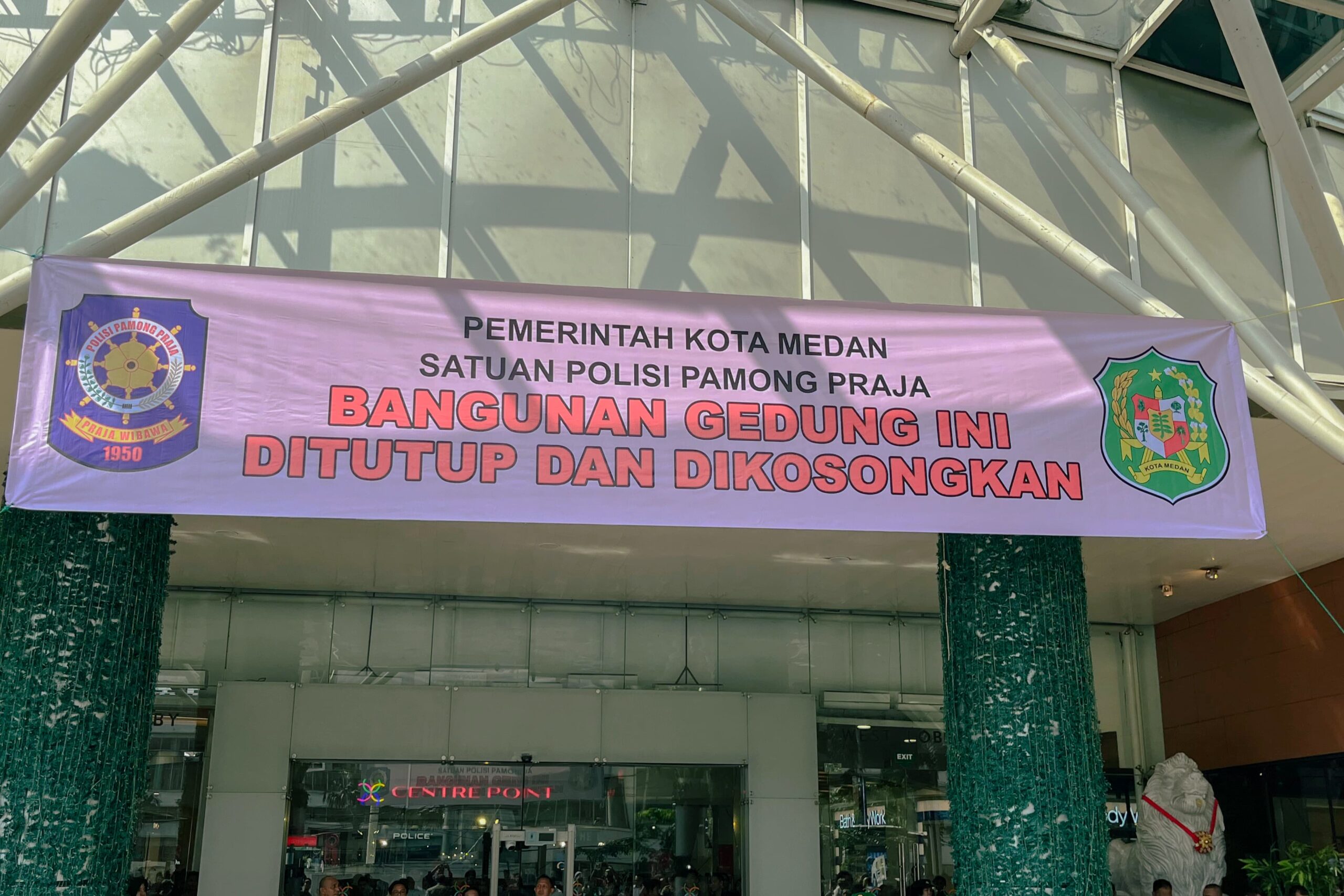 26 Juli Batas Akhir Pengosongan Mall Centre Point