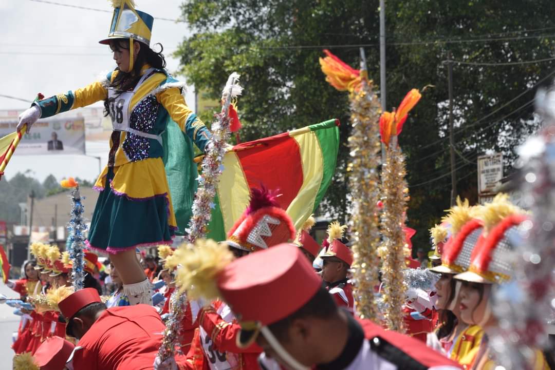 Sambut HUT Ke-21 Humbahas, Pemkab Humhahas Gelar Lomba Marching Band