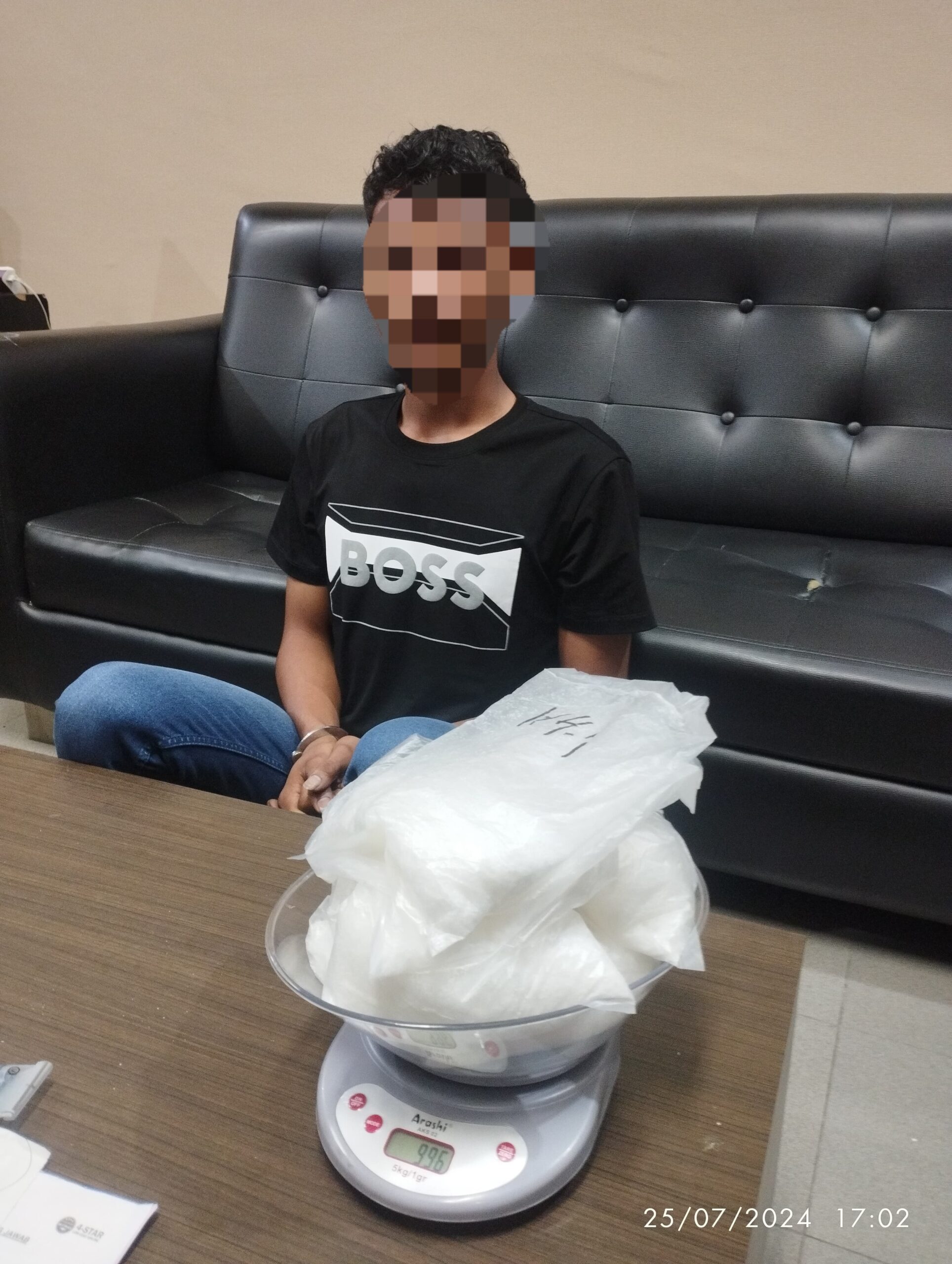 Ditres Narkoba Polda Sumut Gagalkan Penyelundupan 1 Kg Sabu Di KNIA