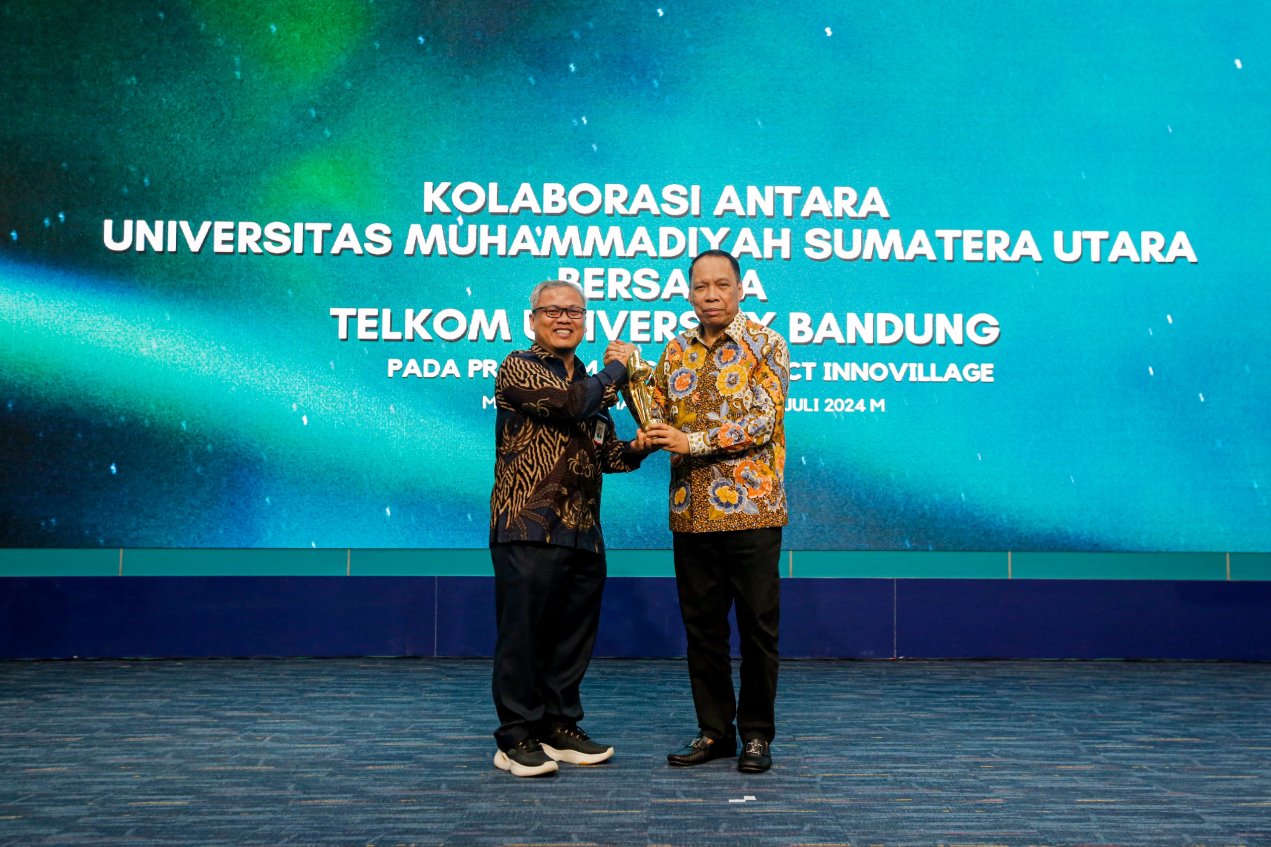 UMSU Terima Penghargaan Universitas Terbaik Program Innovillage Dari Tel-U