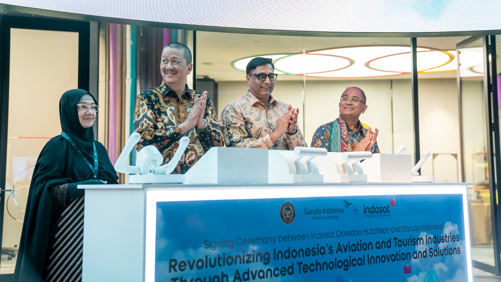 Indosat Dan Garuda Jajaki Kolaborasi Sektor Penerbangan Dan Pariwisata
