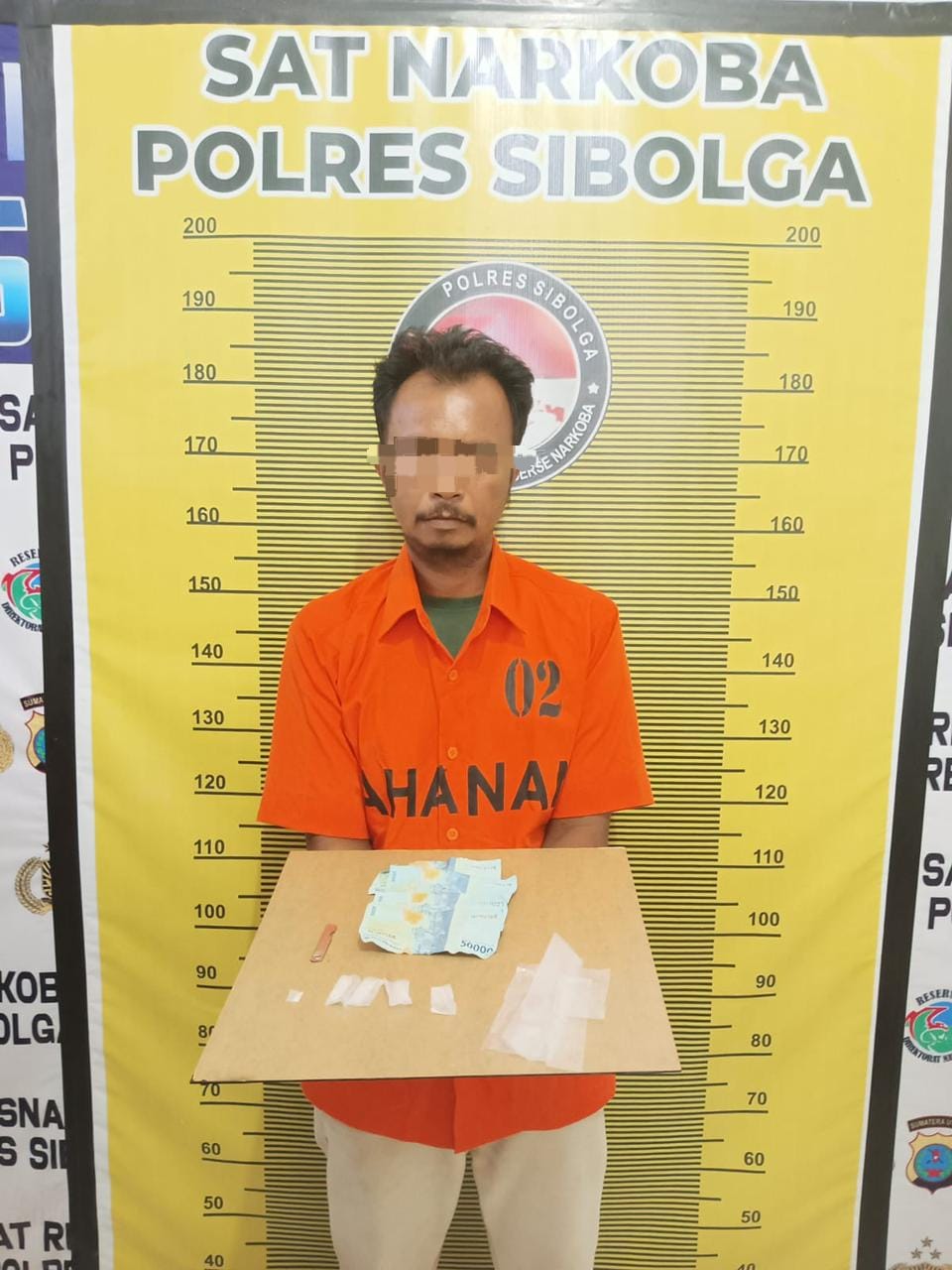 Miliki Sabu, Seorang Residivis Dibekuk Tim Opsnal Resnarkoba Polres Sibolga