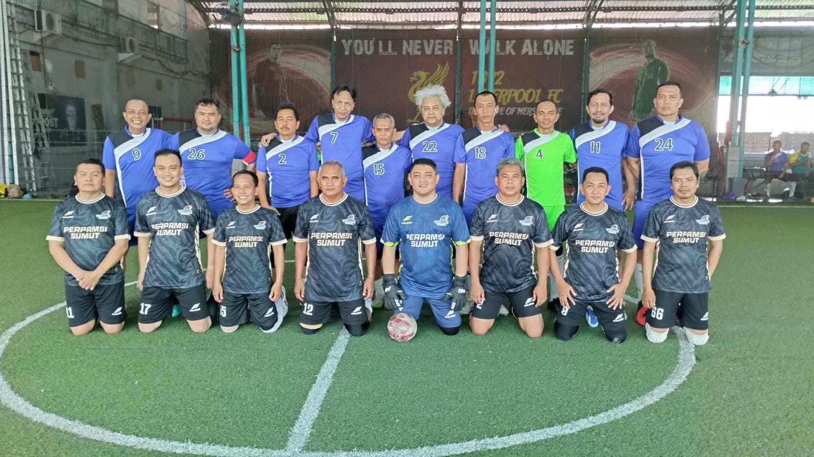 Tim Futsal PWI Sumut Ujicoba Kedua Lawan Tirtanadi