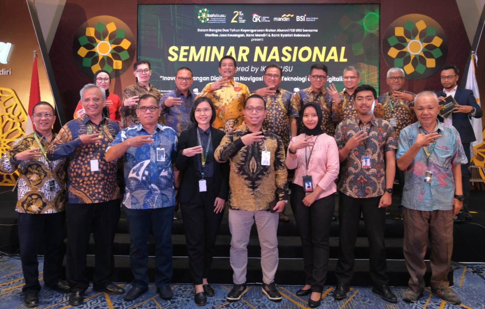 Ikafeb USU Gelar Seminar Nasional “Inovasi Teknologi Keuangan dan Navigasi Risiko di Era Digitalisasi"