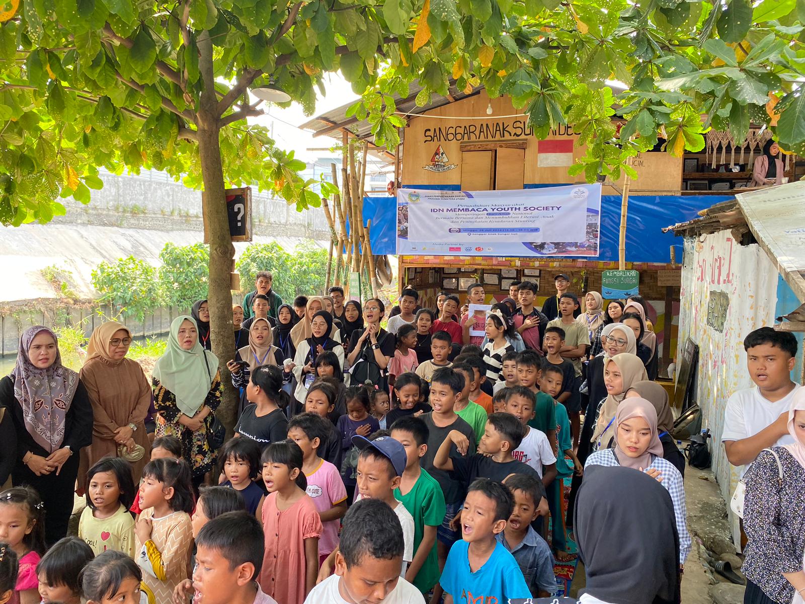 Komunitas Indonesia Membaca Adakan Pengabdian Masyarakat