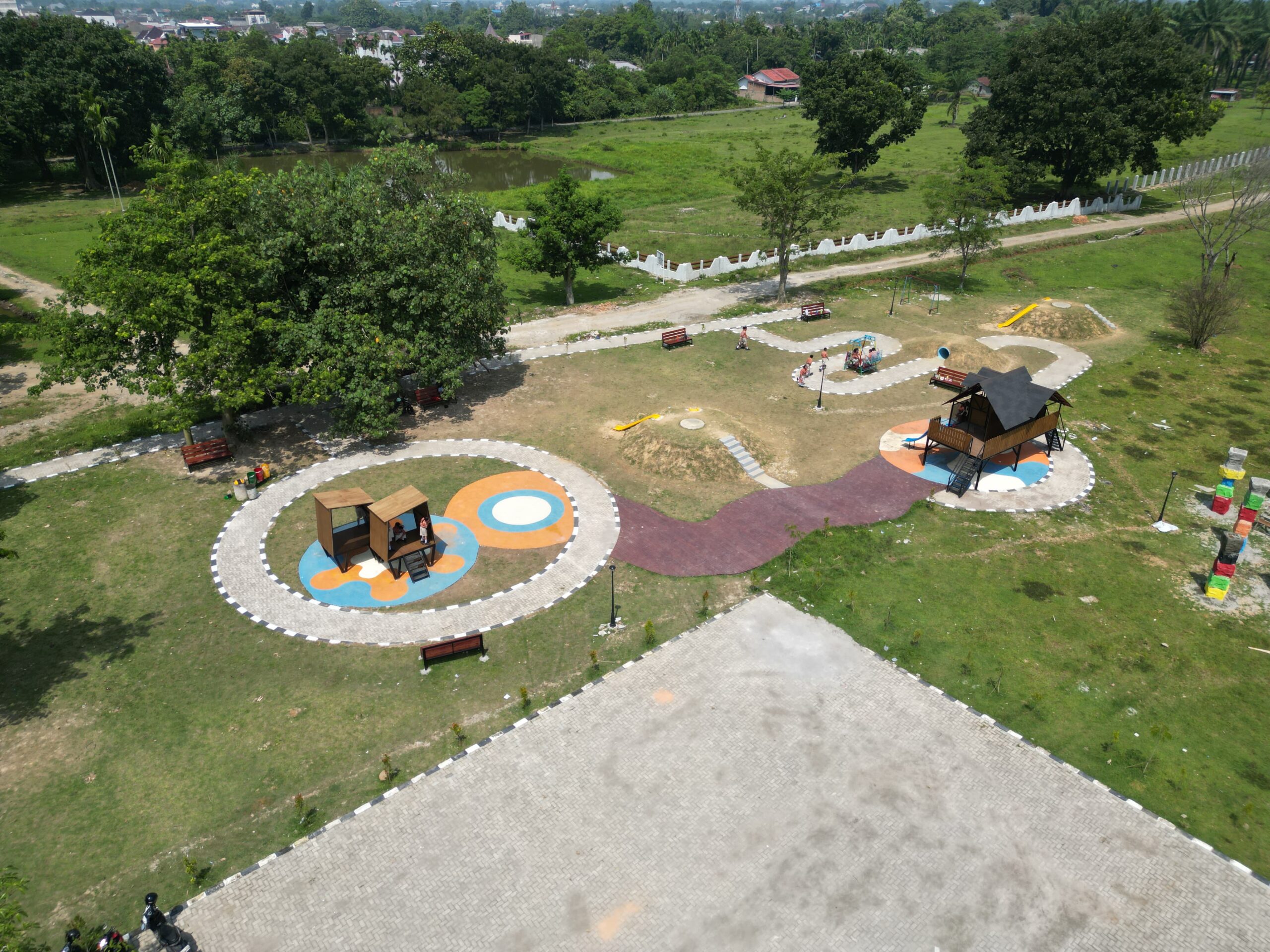 Revitalisasi Masuki Tahap Finishing, Taman Cadika Tutup Mulai Besok Sampai 12 Agustus