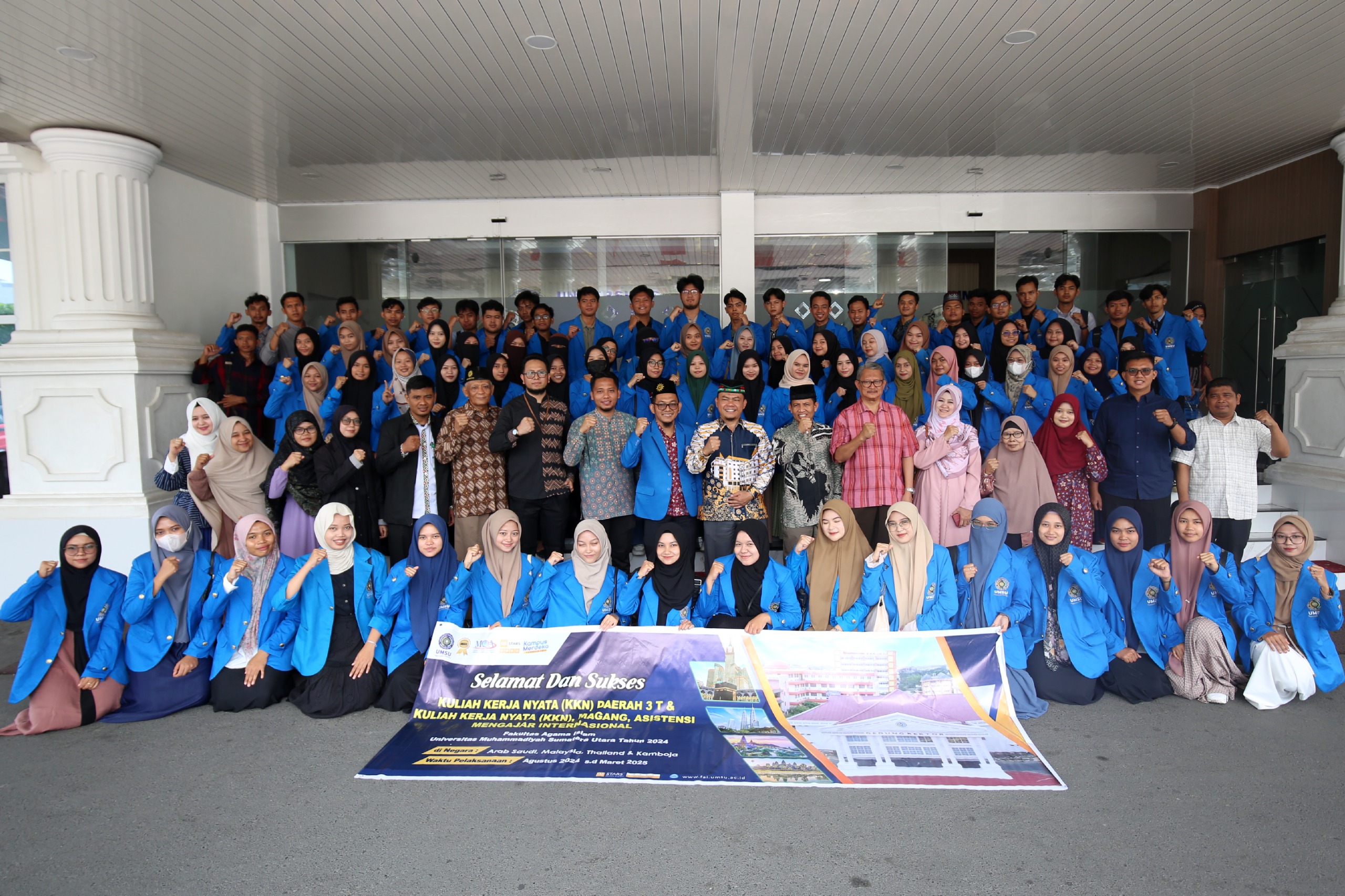 84 Mahasiswa FAI UMSU Ikuti " Student Mobility Program " Di 4 Negara