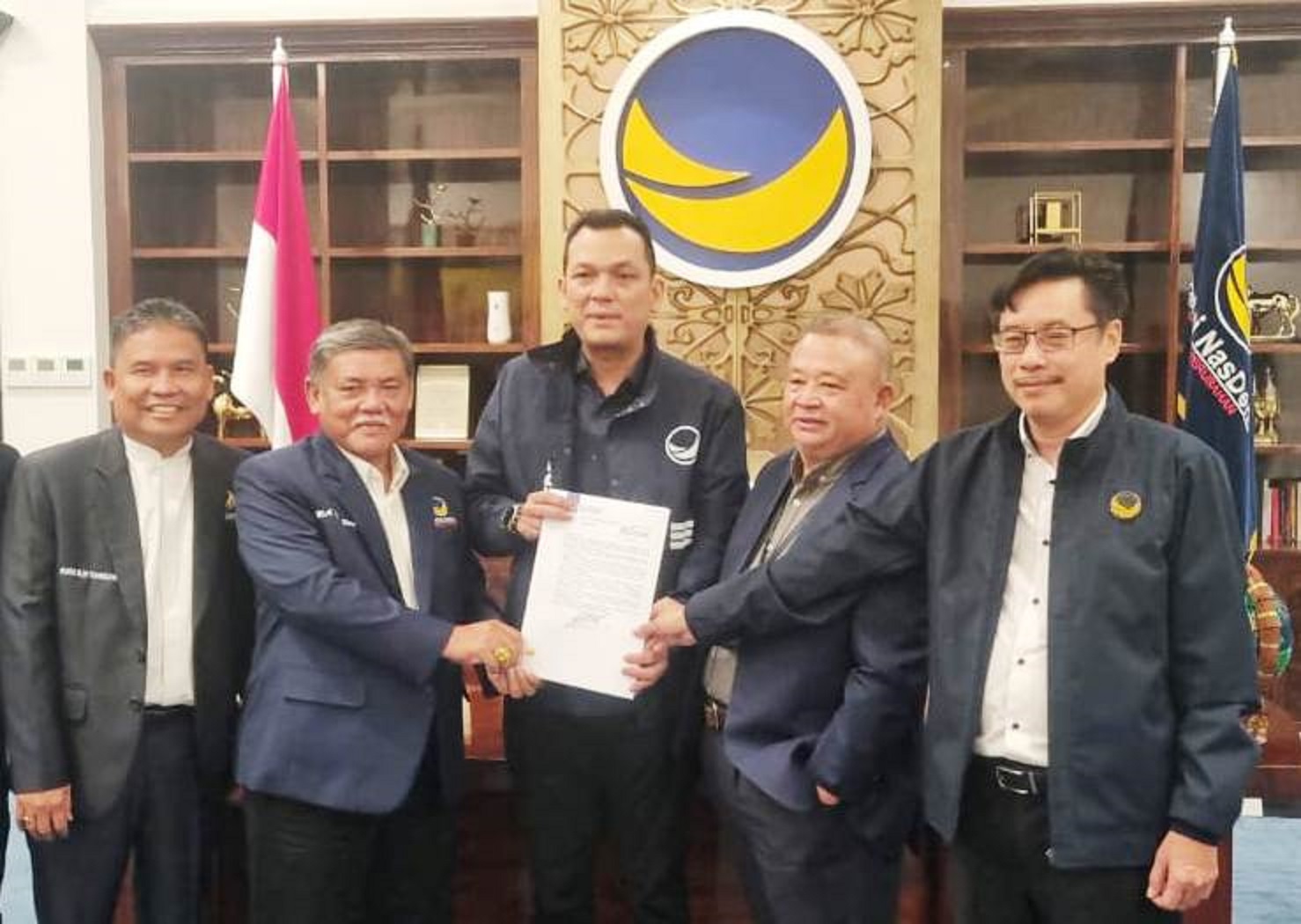 Resmi Dapat Rekom NasDem, Yusuf Siregar Berlayar Pilkada Deliserdang