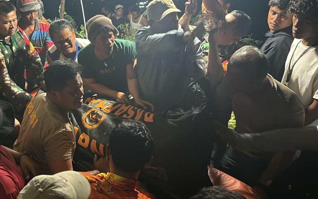 Diduga Lost Control, Kades Sopping Ujung Seribu Tewas Terjun Ke Danau Toba