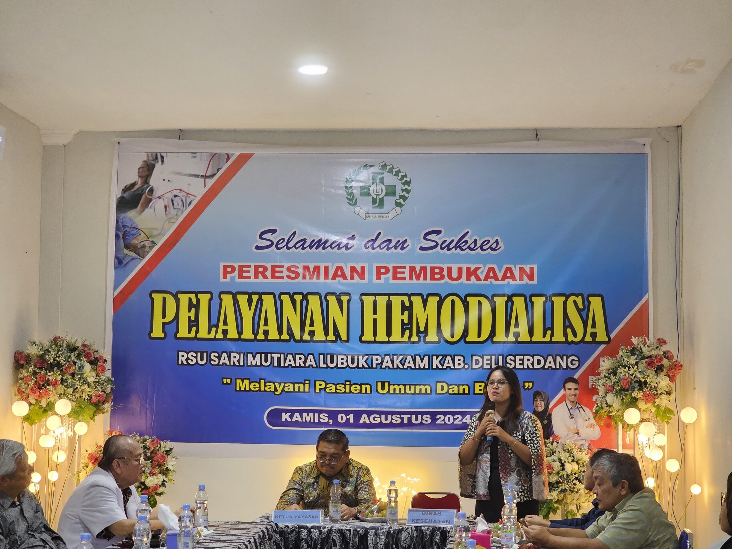 Layanan Pasien Cuci Darah Di RS Sari Mutiara Diresmikan