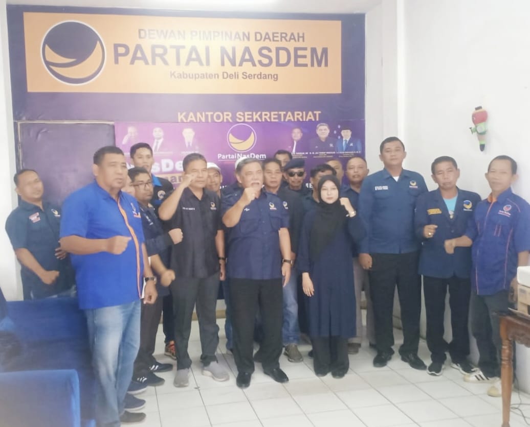 Pengurus Dan Simpatisan NasDem Siap Menangkan Yusuf Siregar Di Pilkada Deliserdang