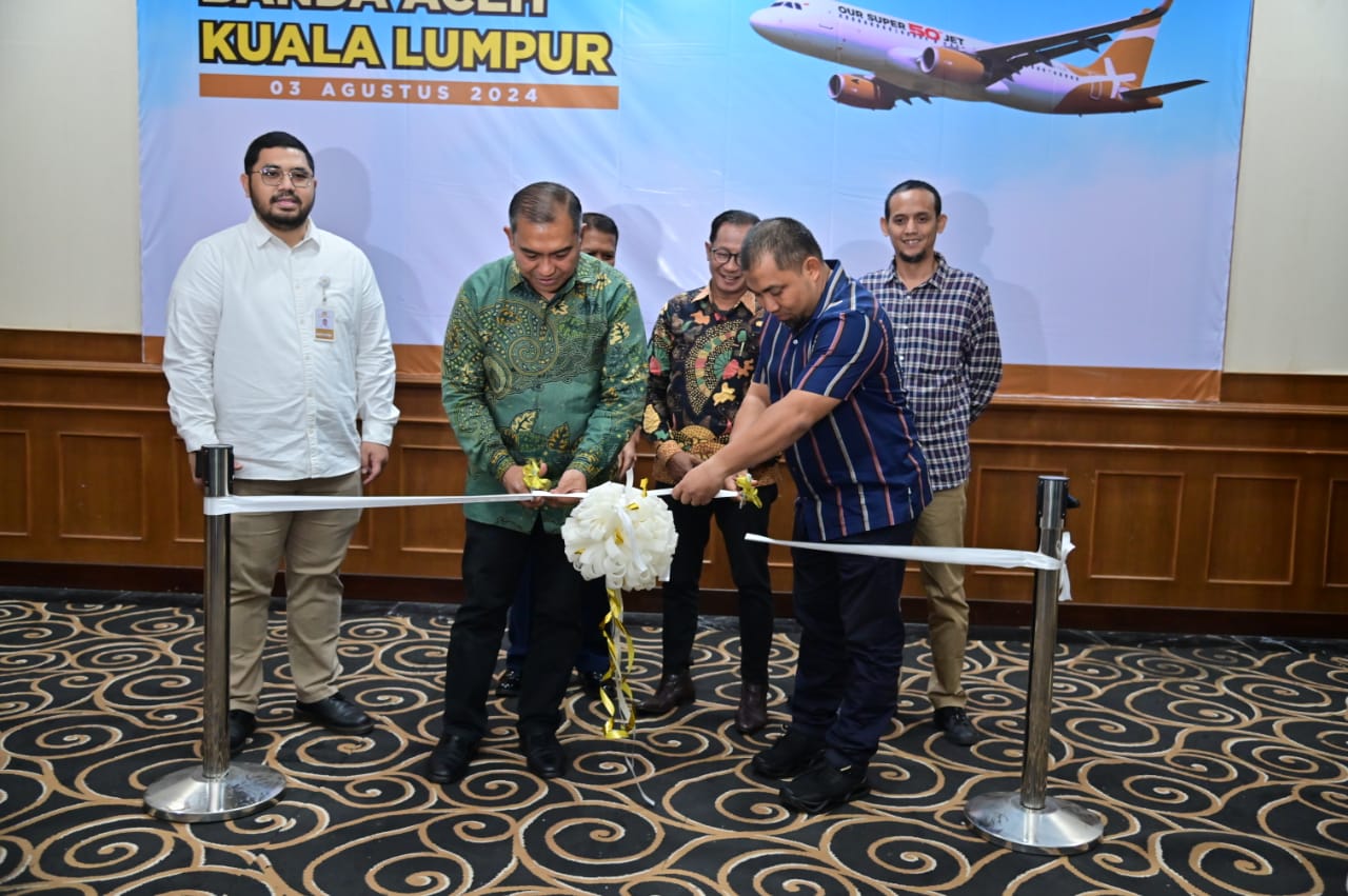 Rute Baru Maskapai Super Air Jet Banda Aceh-Kuala Lumpur