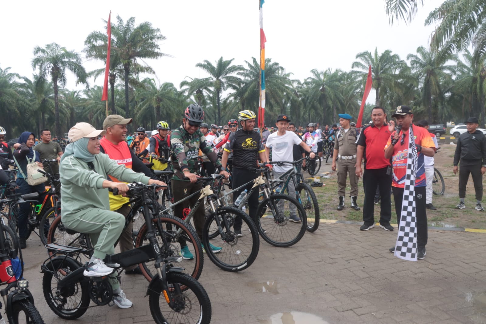 Fun Bike Dambaan Merdeka Sergai Tempuh 25 Kilometer