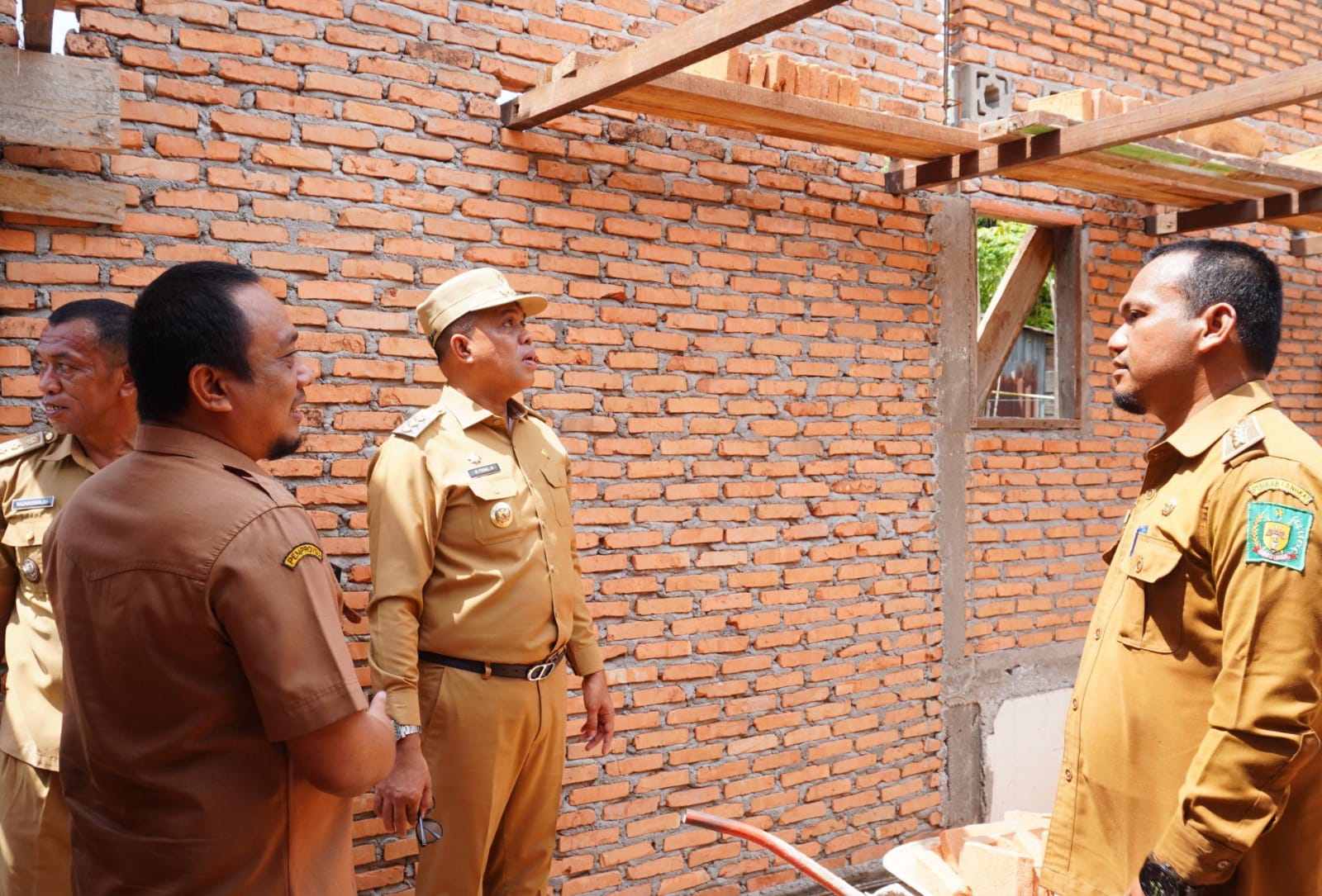 Pj. Bupati Langkat Resmikan 6 Rumah Layak Huni Di Pematang Jaya