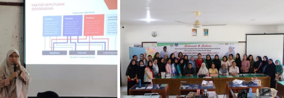 Guru SMAN 1 Air Putih Batubara Ikuti Bimtek AI