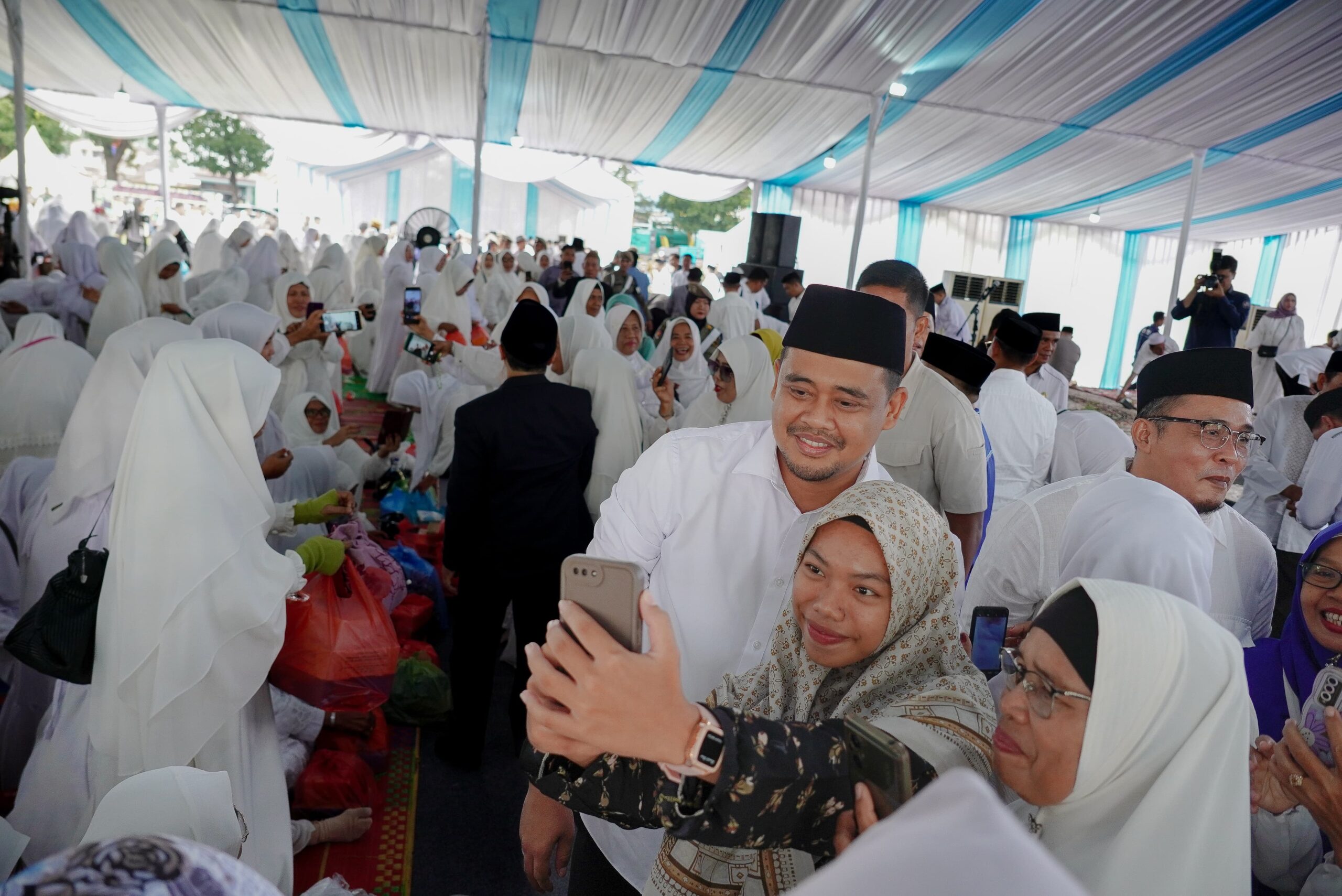 Bobby Nasution Minta Doa & Dukungan Masyarakat, Sumut Tuan Rumah Yang Baik & Juara Umum PON XXI