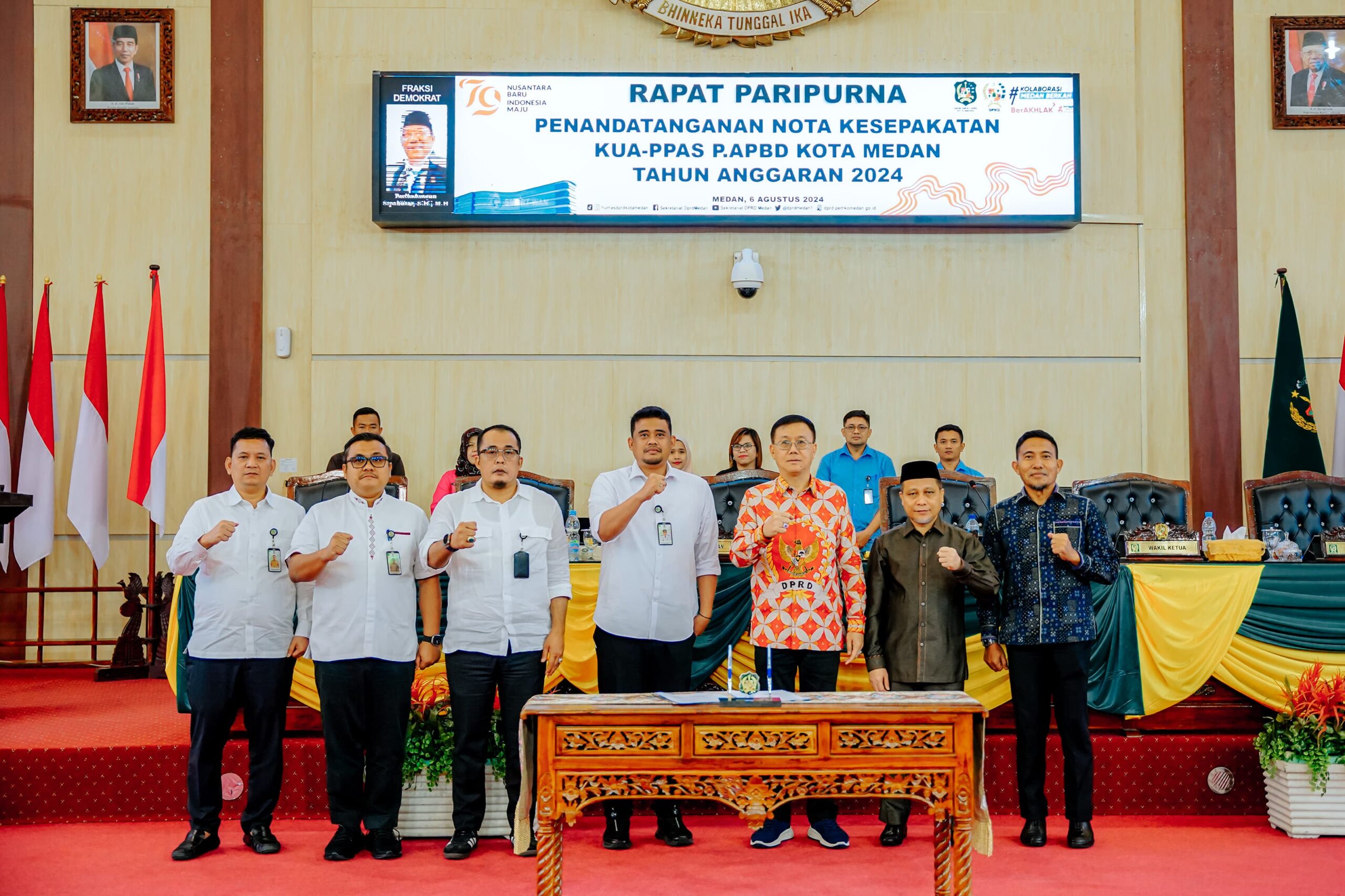 Pemko dan DPRD Medan Sepakati KUA-PPAS P-APBD 2024