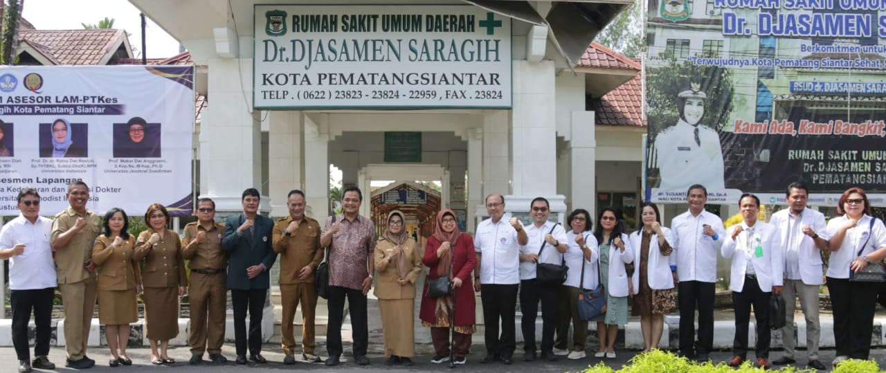 Wali Kota P. Siantar Sambut Hangat Kunjungan Tim Asesor LAM PTKes