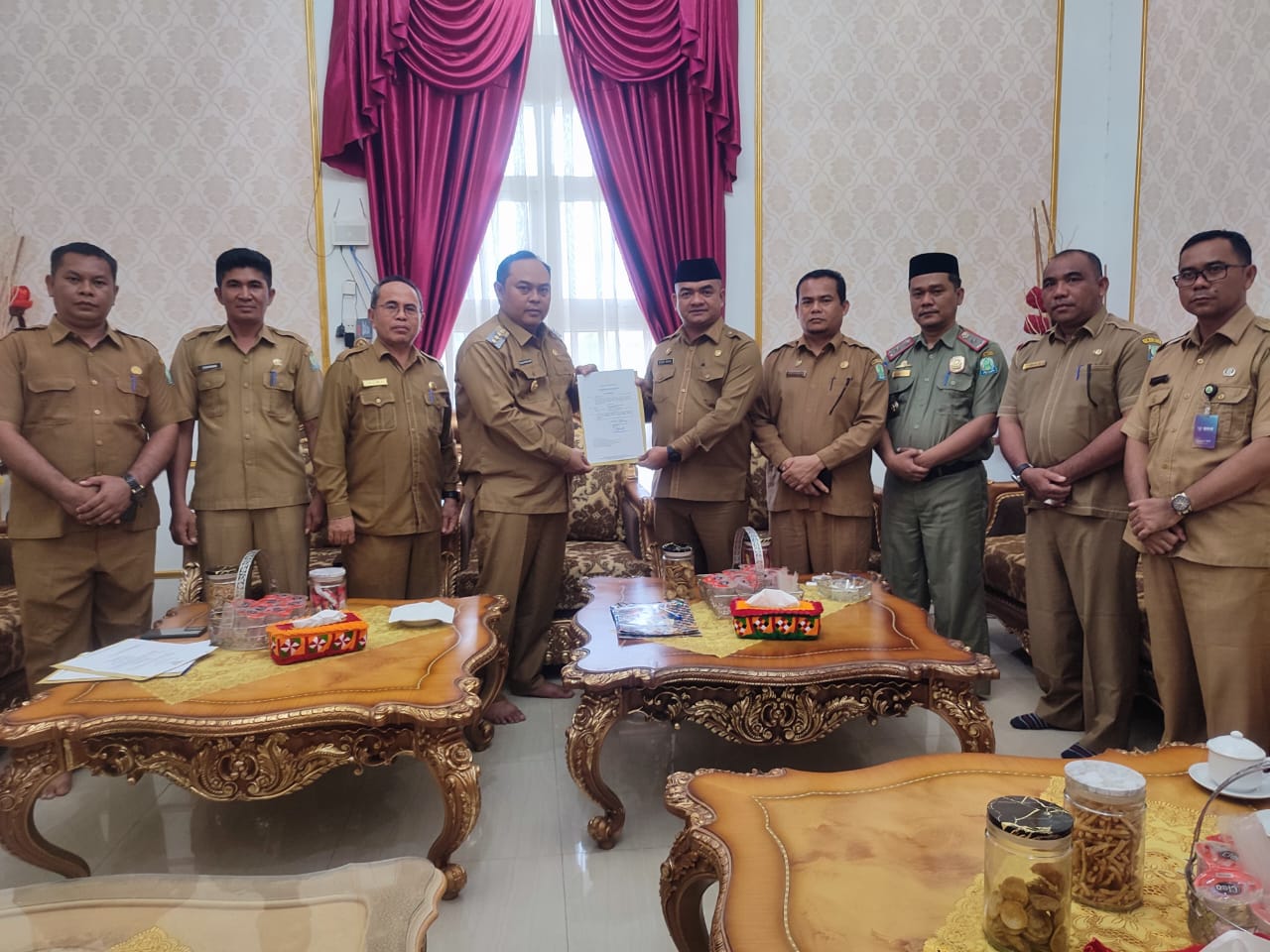 Reza Fahlevi Tunjuk Dodi Jadi Sekda & Novikar Kepala Bappeda