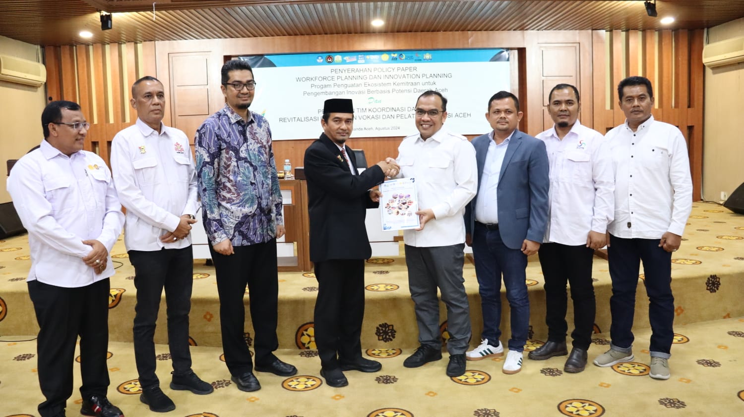 Konsorsium PTV Aceh Serahkan Policy Paper Ke Pemerintah Aceh
