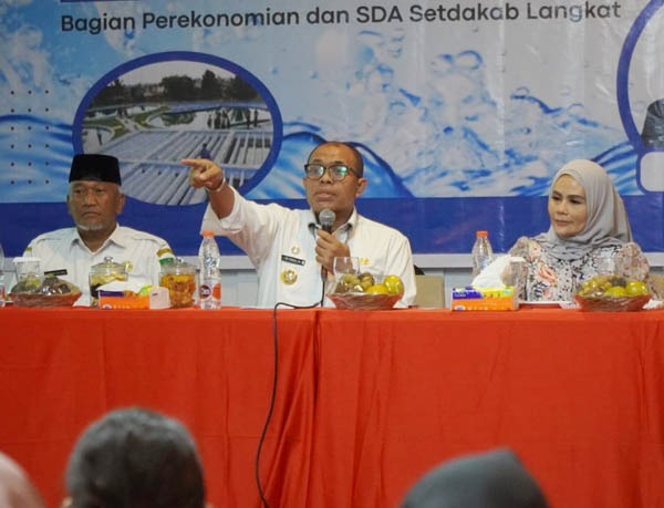 Pj. Bupati Langkat Minta PDAM Tirta Wampu Tingkatkan Kinerja