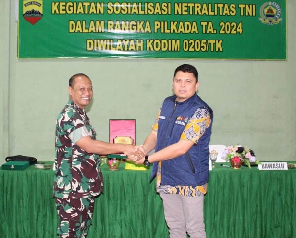 Bawaslu Karo: Netralitas TNI Sudah Tepat