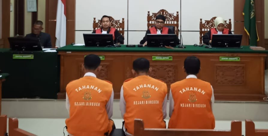 Kejari Bireuen Tuntut Mati Tiga Terdakwa Kasus Narkoba