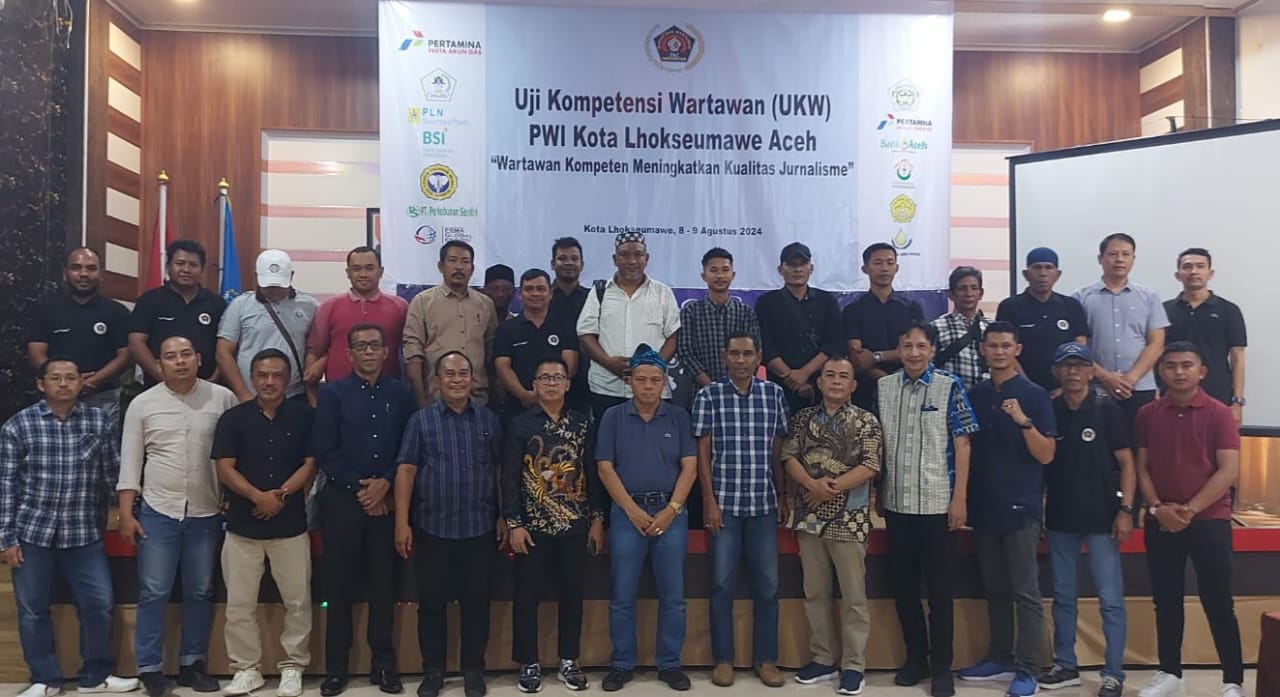 Empat Dari 21 Peserta UKW Di Lhokseumawe Belum Kompeten