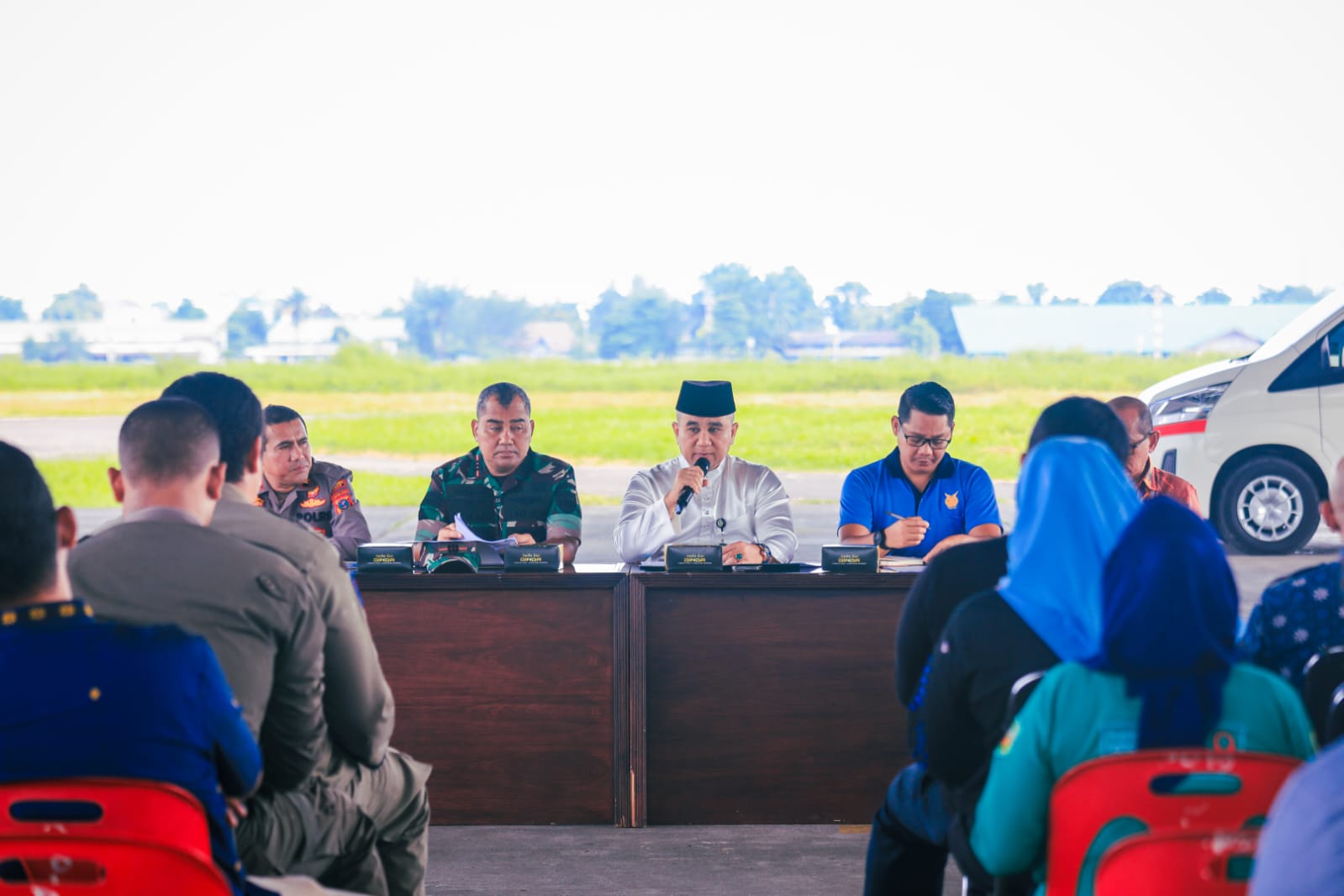 Persiapan HUT Ke -79 Kemerdekaan RI, Pemko Medan Bakal Gelar Upacara Di Lanud Soewondo