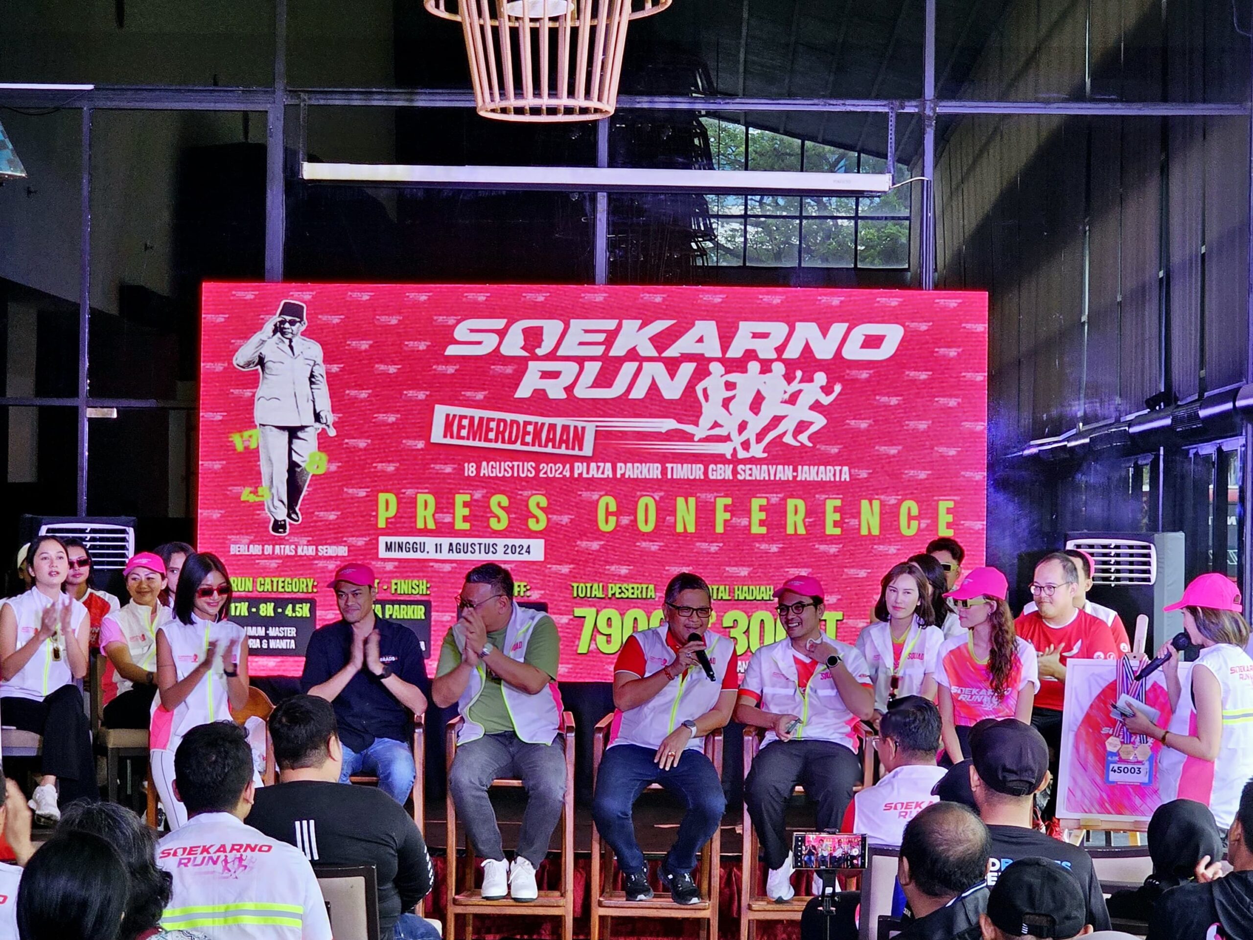 18 Agustus 2024 PDIP Gelar Soekarno Run
