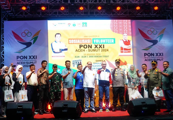 Pj. Bupati Faisal Ajak Masyarakat Langkat Berperan Aktif Sebagai Volunteer Sukseskan PON 2024