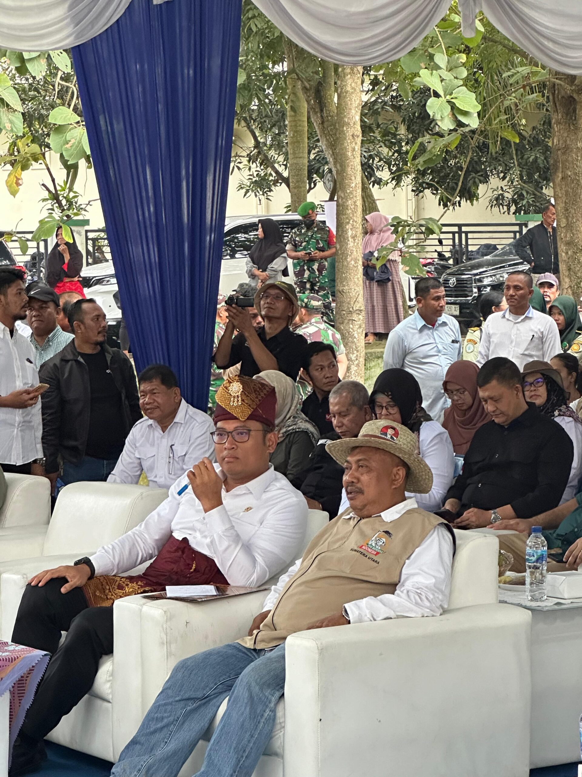 Husni Dampingi Wakil Menteri Pertanian Launching Food Estate Mini Di Sumut