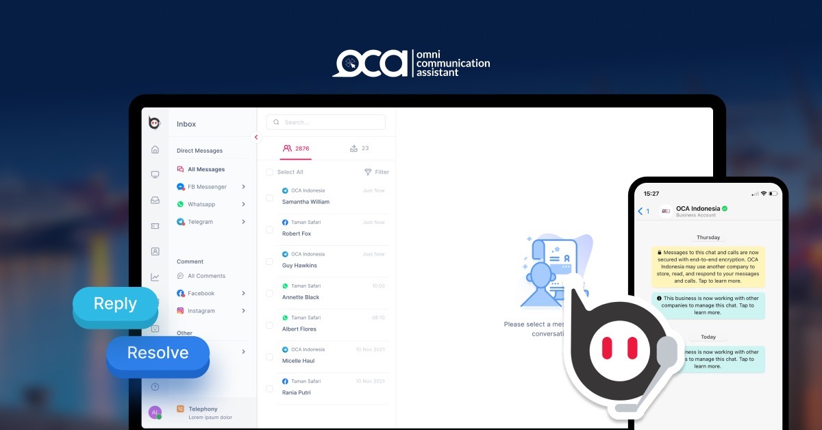 Implementasi Platform OCA Telkom Jadikan CRM Perusahaan Lebih Optimal