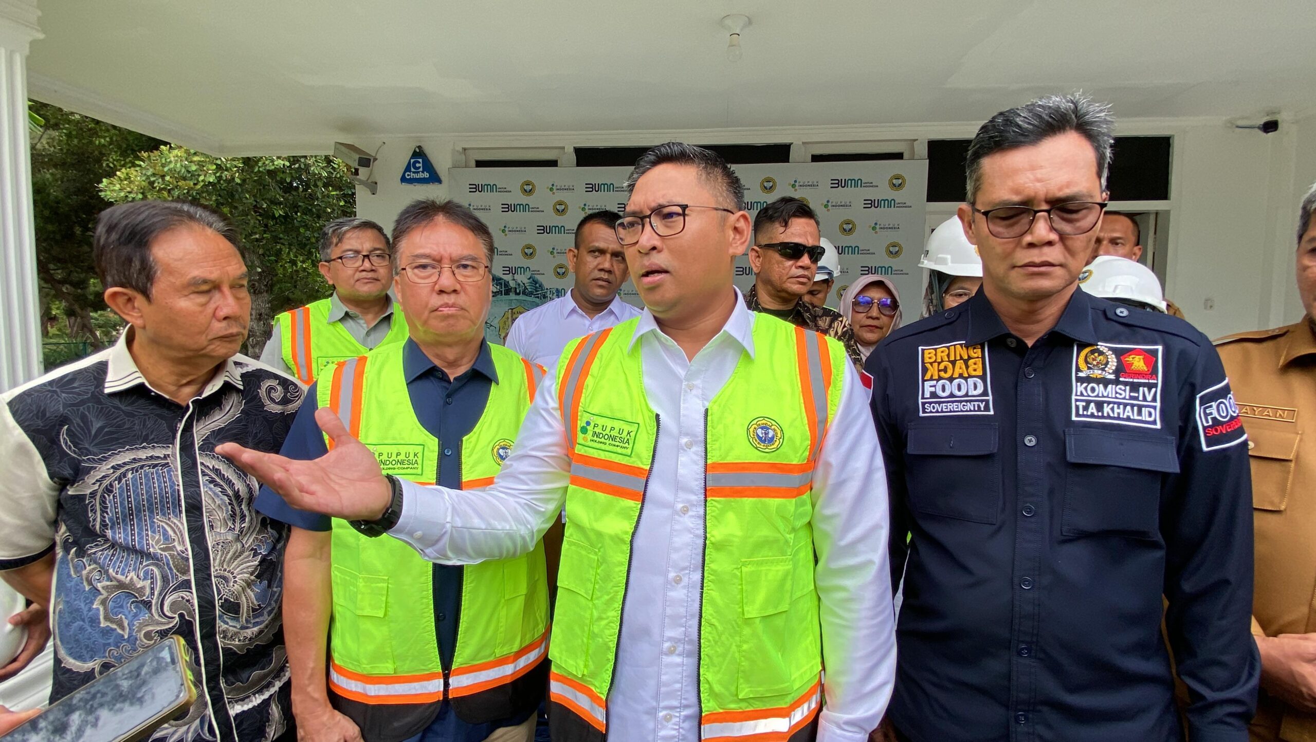 Wamentan, Sudaryono: Tidak Mungkin Swasembada Pangan Kalau Bibit, Air Dan Pupuk Tidak Ada