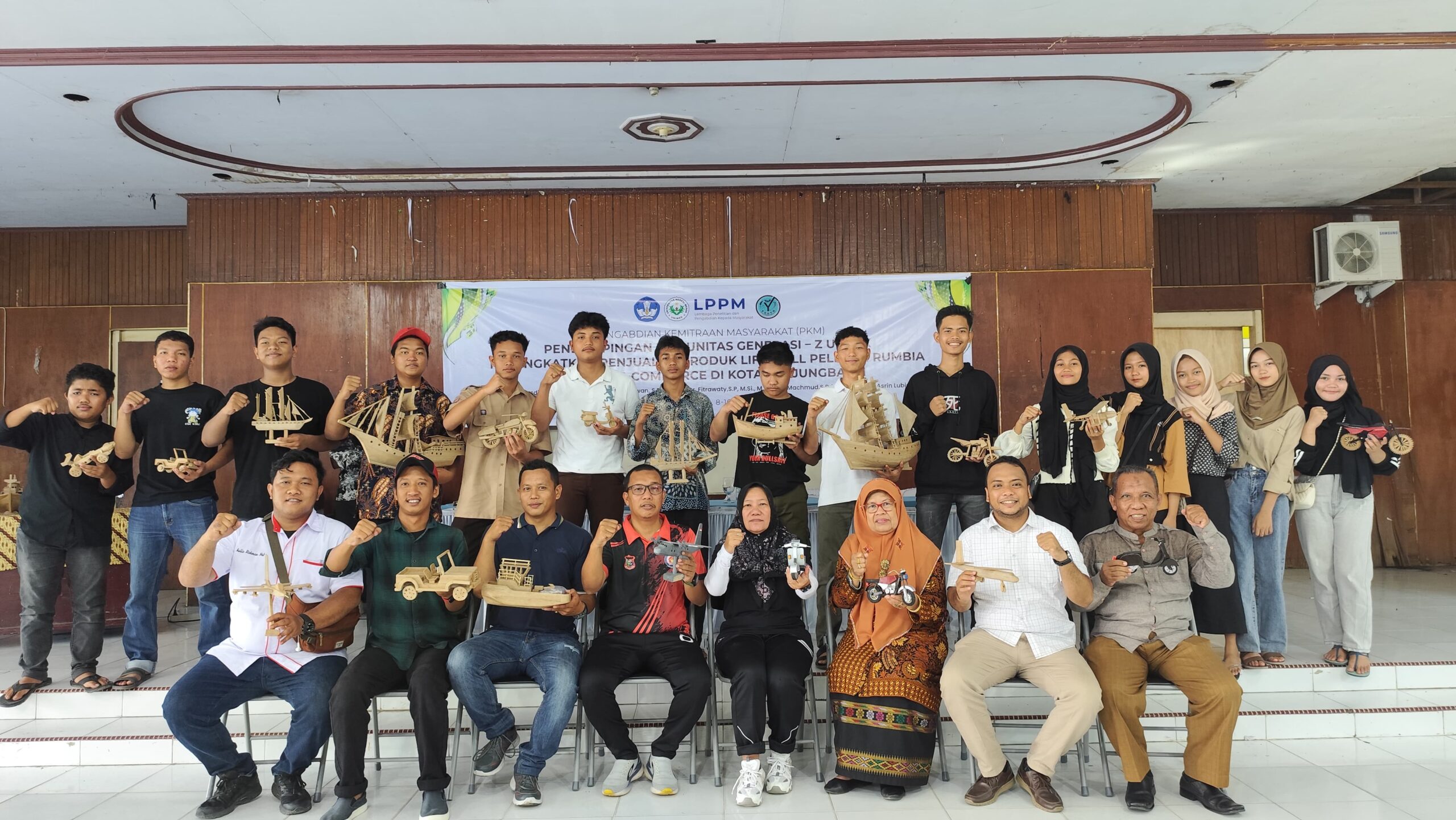 Dosen Unimed Edukasi Remaja T. Balai Tingkatkan Kualitas Produk Rumbia