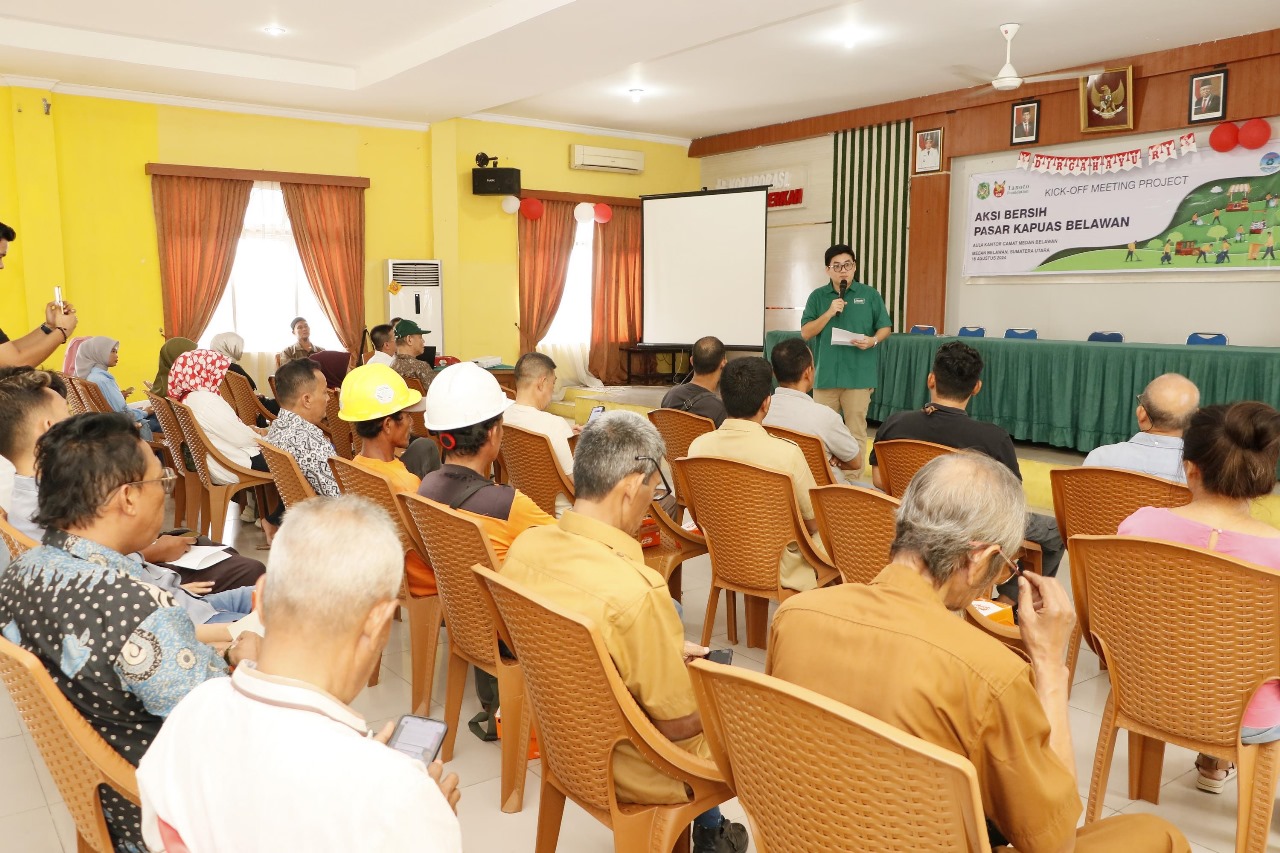 Dukung Program Medan Bersih, RGE Dan Tanoto Foundation Laksanakan Aksi Bersih Pasar Belawan