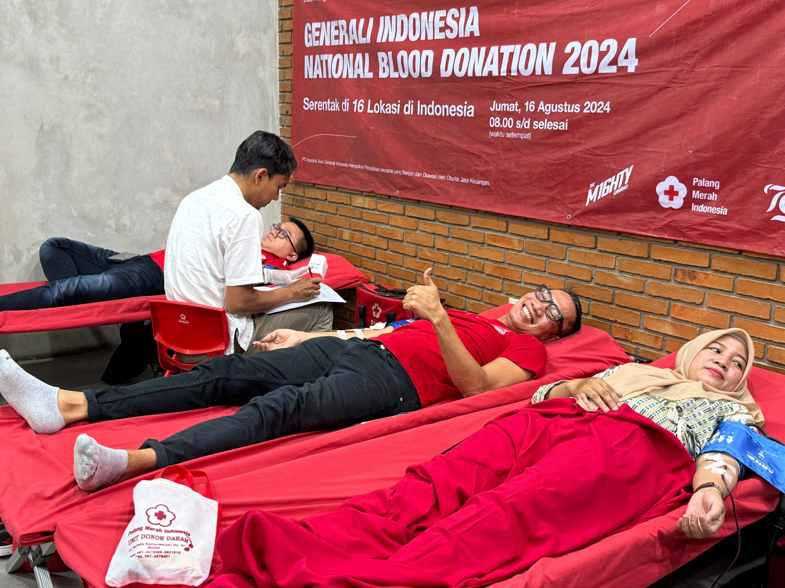 National Blood Donation 2024, Generali Indonesia Gelar Donor Darah