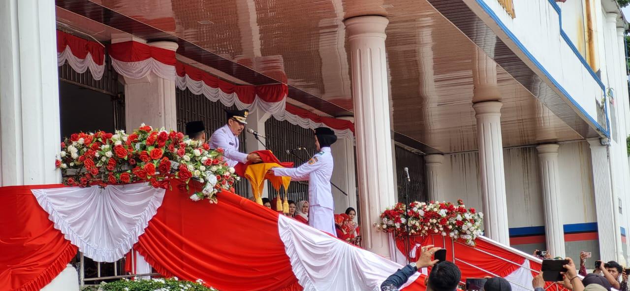 Pimpin Upacara HUT Ke 79 RI, Bupati Labusel Berterimakasih Kepada Pahlawan
