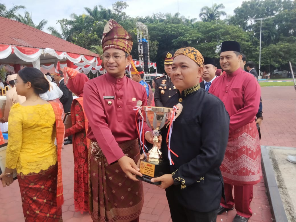 Kirab Budaya Meriahkan HUT Ke 79 Kemerdekaan RI Di Deliserdang