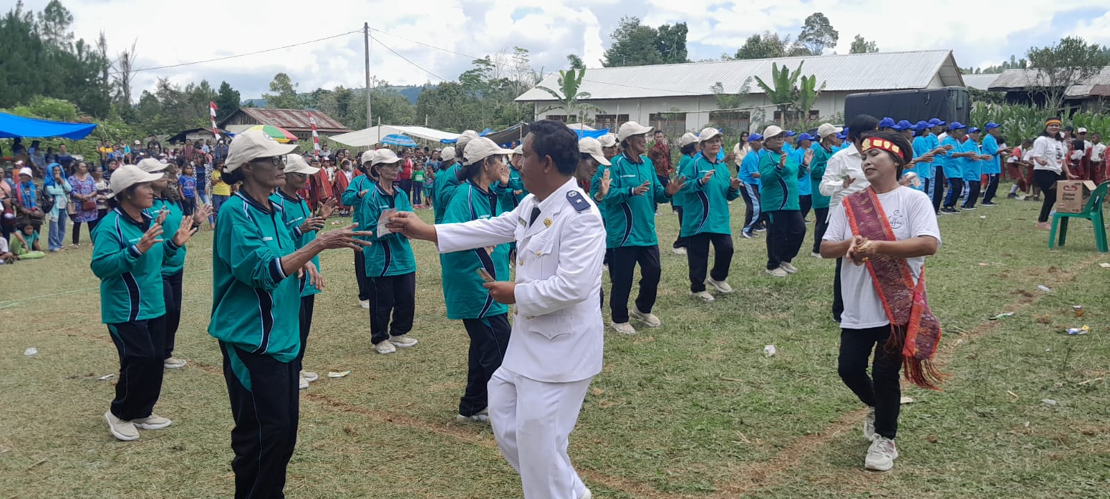 Meriah, Perayaan HUT Ke 79 Kemerdekaan RI Di Desa Lumban Silintong Pagaran