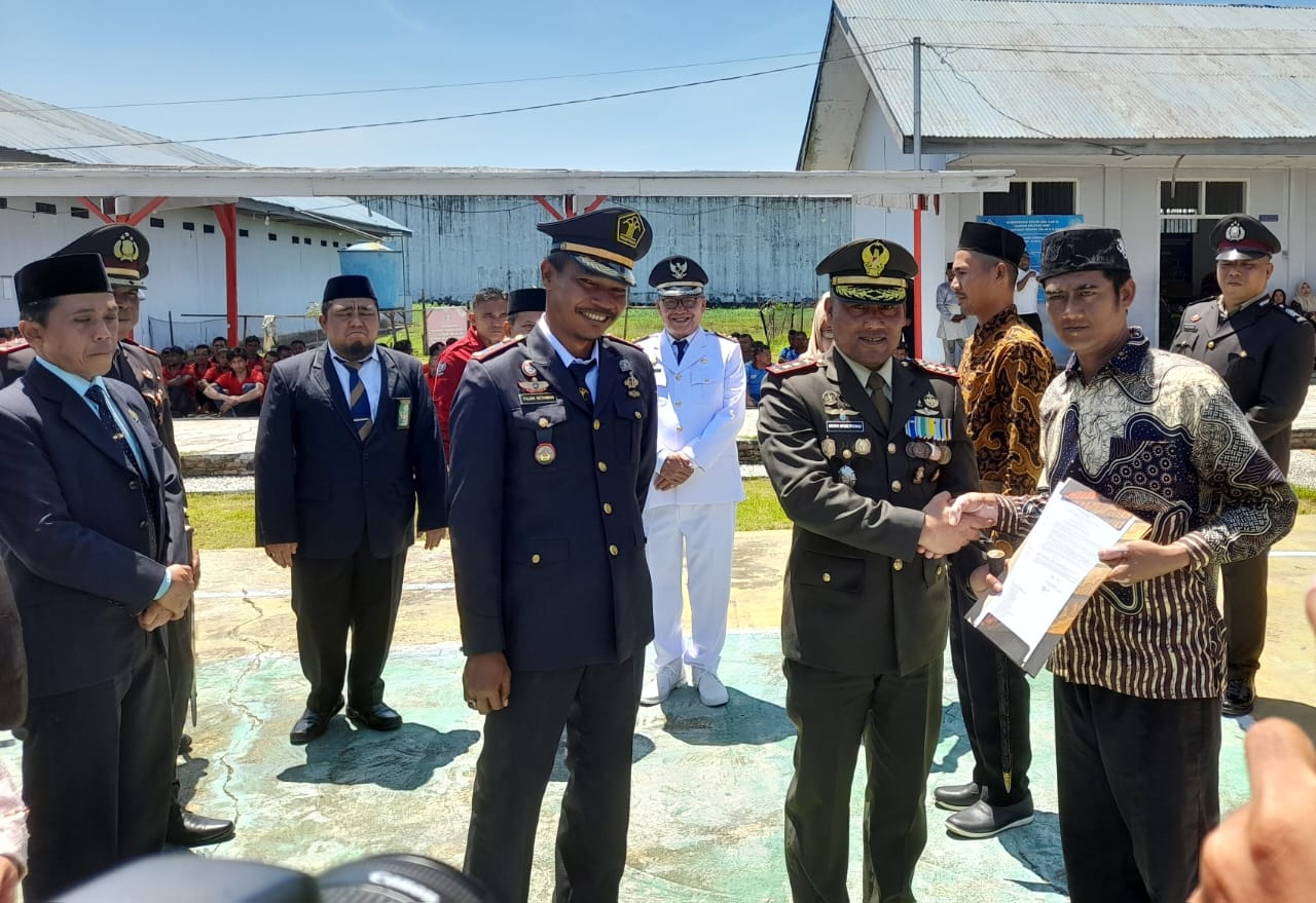 HUT Ke-79 Kemerdekaan RI, 107 Napi Rutan Singkil Dapat Remisi