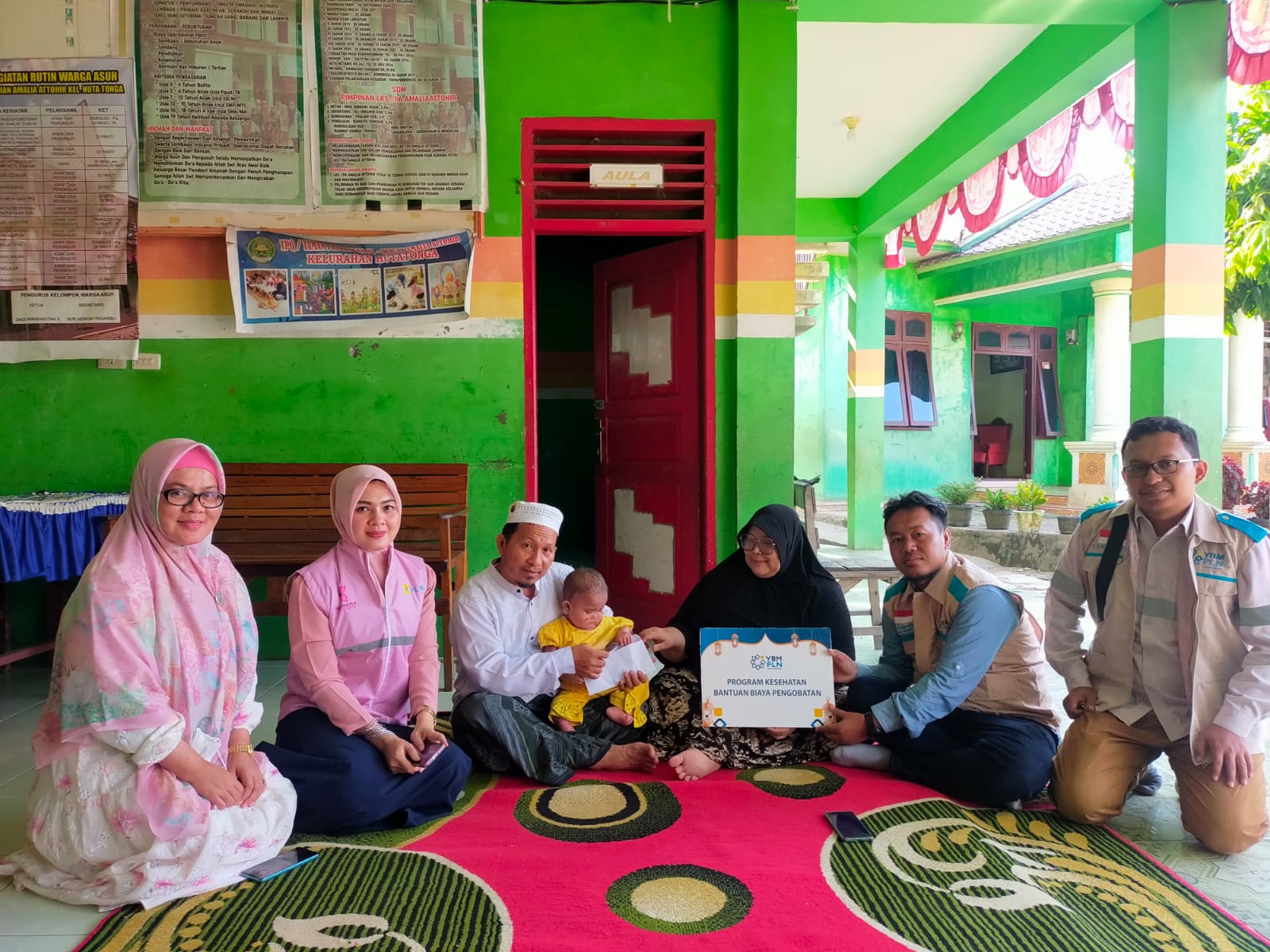 YBM PLN UP3 Padangsidimpuan Berikan Bantuan Ke PA Amalia Attohir