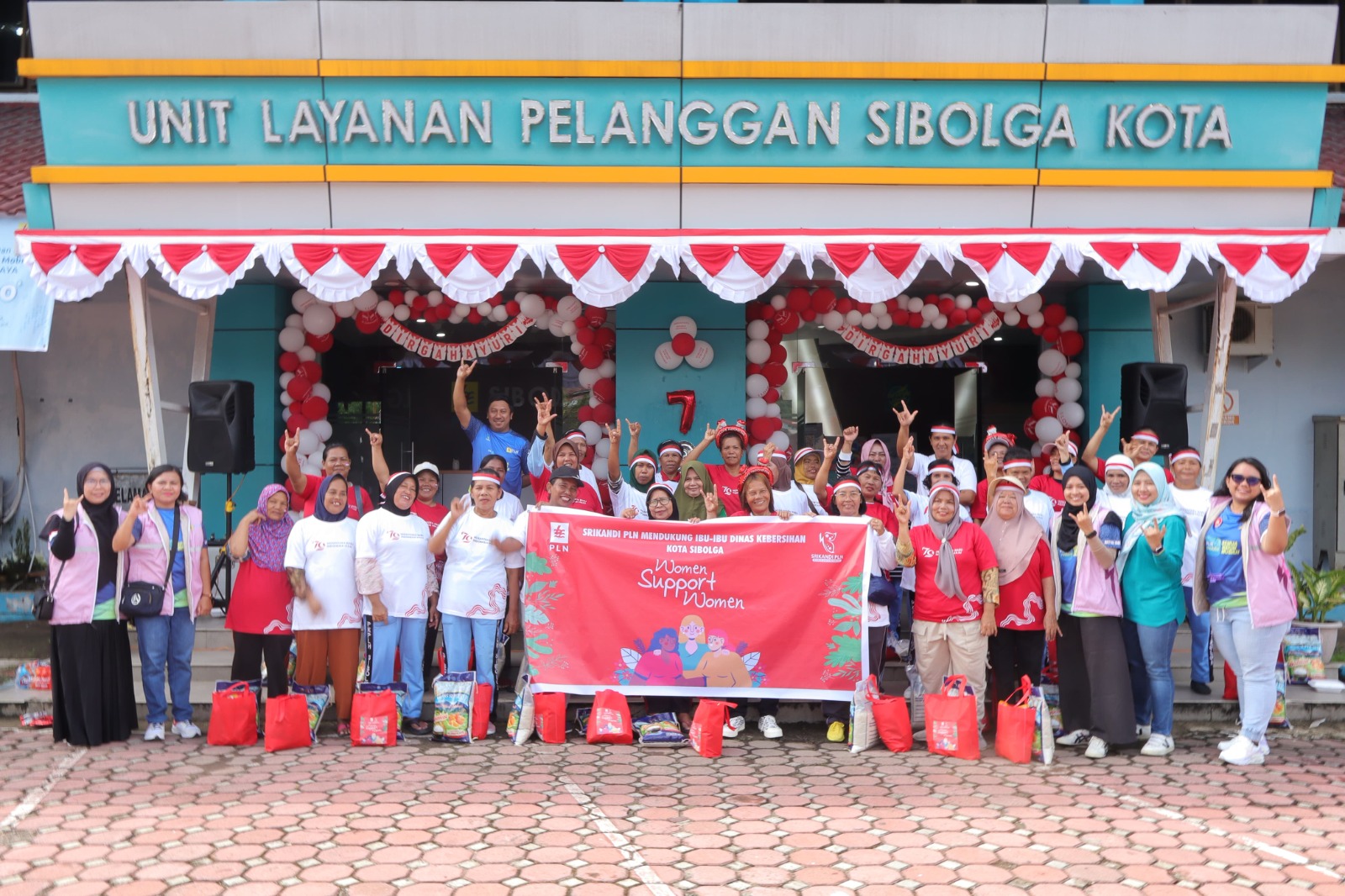 Srikandi PLN UP3 Sibolga Gelar Kegiatan Bertema “Women Support Women”