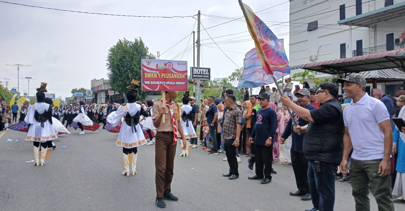 Karnaval 17 Agustus Di Peusangan Meriah